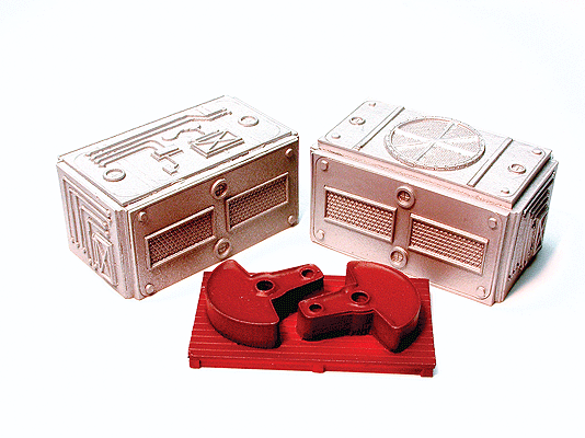 Chooch Enterprises - Cast Resin Freight Car Load - Large Machines - HO Scale