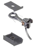 Kadee #141 Whisker(R) Self-Centering Metal Knuckle Couplers, Kit, Magne-Matic(R), Long 25/64" Underset Shank w/ #242 Draft Gear Boxes, 2 Pair, HO Scale