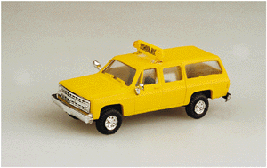 Trident Miniatures - Chevrolet Suburban School Bus - HO Scale