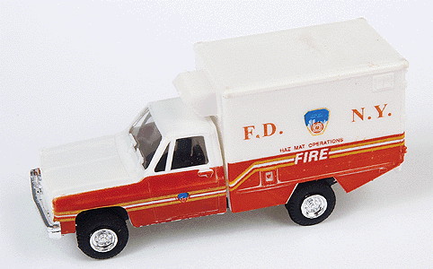 Trident Miniatures - Chevrolet FDNY Hazardous Materials Operations Unit - HO Scale