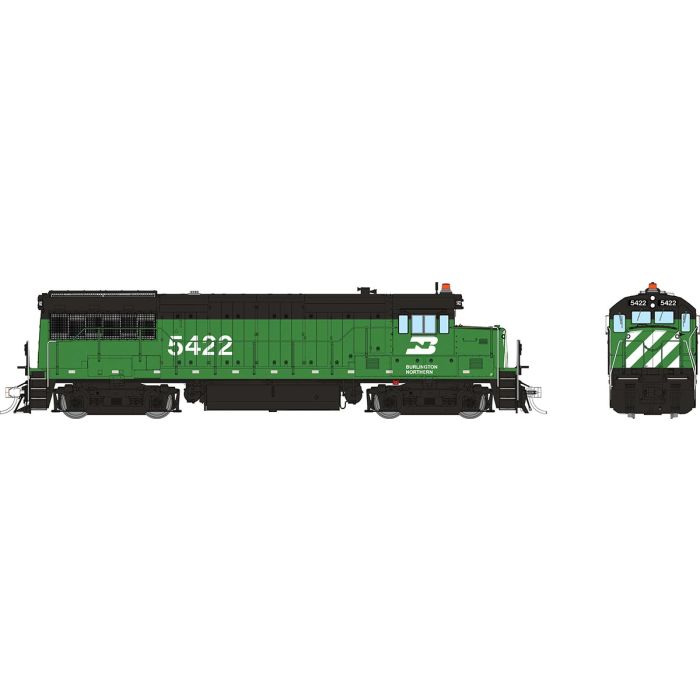 Rapido GE U25B Low Hood (35535) | Burlington Northern #5422 | DC/DCC/Sound | HO Scale