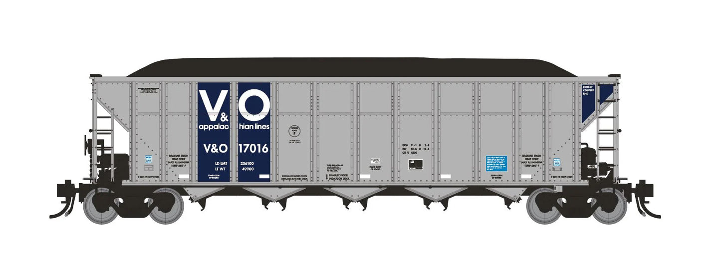 Rapido • Home Shops Collaboration (V&O 17160) • Autoflood III Coal Hopper • Virginian & Ohio #17160 • HO Scale