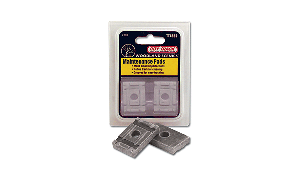 Woodland Scenics Tidy Track(TM) - Cleaning Pad Replacement - Pkg of 2