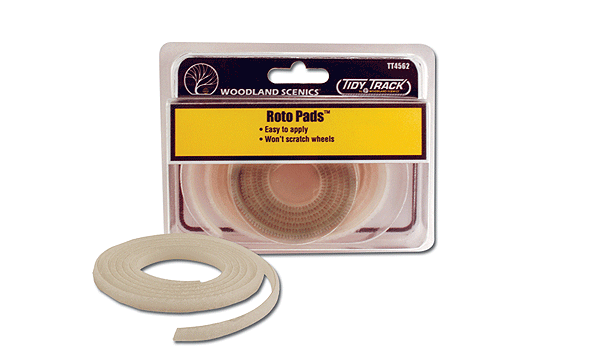 Woodland Scenics Tidy Track(TM) - Replacement Roto Pads(TM) - 9 HO Sets, 4 N Sets