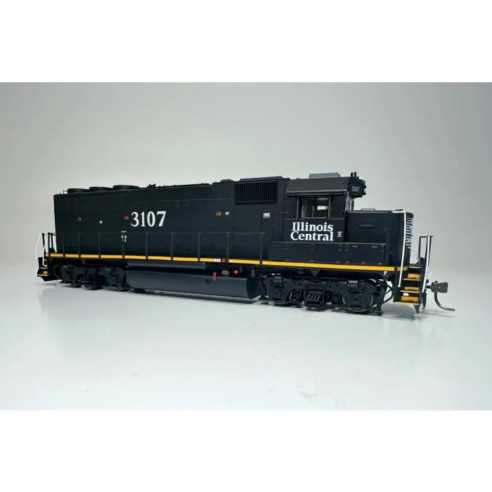 Rapido (40551) | EMD GP40R | Illinois Central #3107 | Late Death Star Scheme | DC/DCC/Sound | HO Scale