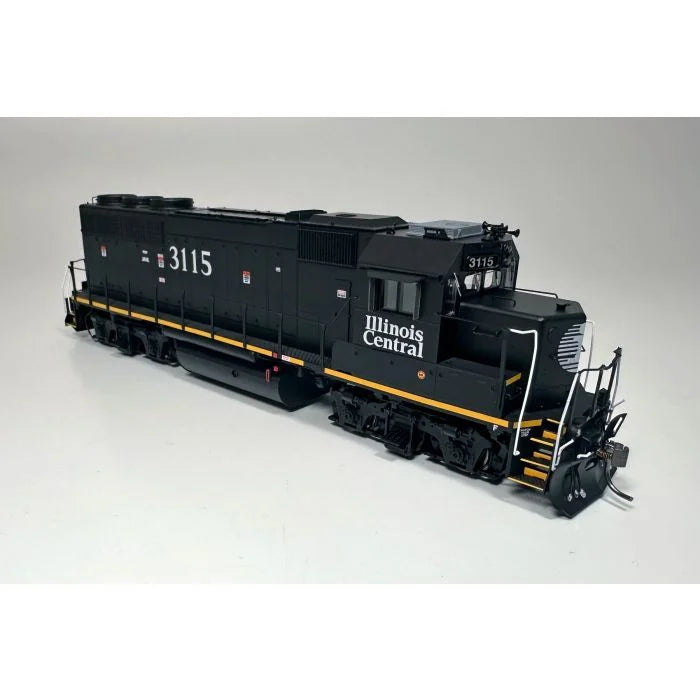 Rapido (40553) | EMD GP40R | Illinois Central #3115 | Late Death Star Scheme | DC/DCC/Sound | HO Scale