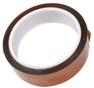 Train Control Systems - Kapton Tape - Roll - Length: 36 Yards 32.9m -- Width: 1" 2.5cm