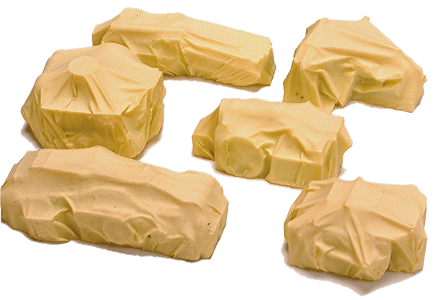 Chooch Enterprises - Cast Resin Freight Car Load - Wrapped Machinery - 6 Assorted Pieces - HO Scale