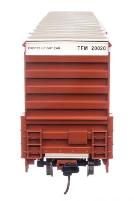 WalthersMainline (910-3036) | 60' High Cube Plate F Boxcar | Transportacion Ferroviaria Mexicana #20068 | HO Scale