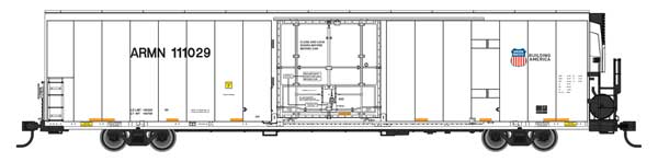 WalthersMainline (910-4168) • 72' Modern Refrigerator Boxcar • Union Pacific(R) ARMN #111045 • HO Scale (Pre-Order)