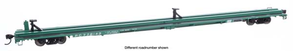 WalthersMainline 85' General American G85 Flatcar - Penn Central #778118 - HO Scale