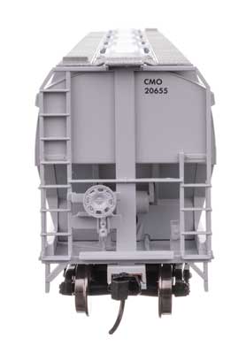 WalthersMainline 60' NSC 5150 3-Bay Covered Hopper (910-7746) | Union Pacific #20615 | HO Scale