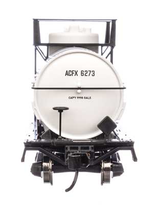 Walthers Mainline 36' 10,000-Gallon Insulated Tank Car w/ Large Dome, Bolted Jacket, National Starch & Chemical ACFX #6273, HO Scale