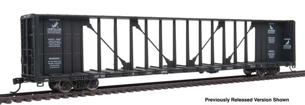 WalthersMainline (910-50738) | 72' Centerbeam Flatcar w/ Standard Beam | CSX #600934 | HO Scale