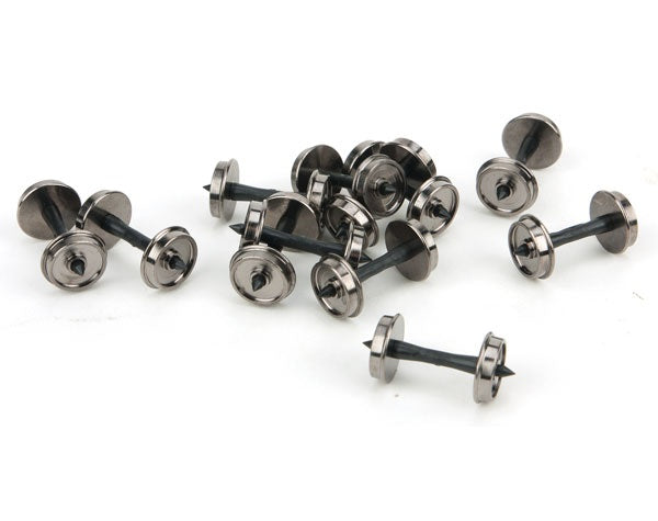 WalthersProto 36" Turned Metal RP-25 Wheelsets with Plastic Axles - Pkg of 12 - HO Scale