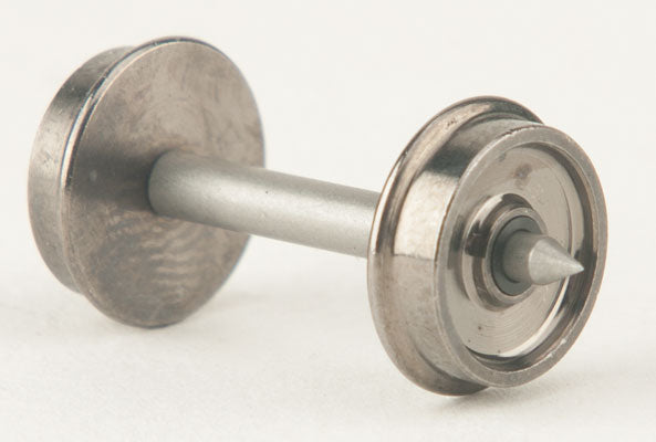 WalthersProto 33" Turned Metal RP-25 Wheelsets with Metal Axles - Pkg of 12 - HO Scale