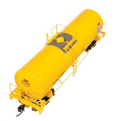 WalthersProto 40' Trinity 14,000 Gallon Molten Sulfur Tank Car - TCPX #70002 - HO Scale