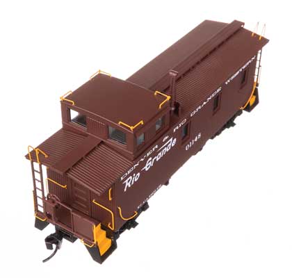WalthersProto 30' GTW Style Wood Caboose with Offset Coupola - Denver & Rio Grande Western(TM) D&RGW #01148 - HO Scale