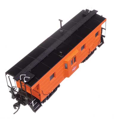 Walthers Proto Milwaukee Rib Sided Caboose - Milwaukee Road #071 - HO Scale
