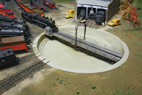 Walthers Cornerstone Motorized 90' Turntable | HO Scale