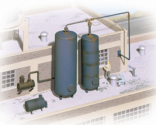 Walthers Cornerstone 933-3514 • Industrial Storage Tanks • Kit • HO Scale