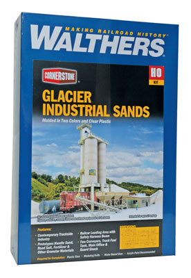 Walthers Cornerstone Glacier Industrial Sands - Kit - HO Scale