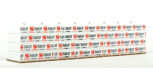 Walthers SceneMaster Wrapped Lumber Load for WalthersProto CC&F Bulkhead Flatcar - Slocan Group - HO Scale