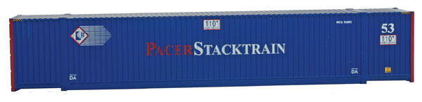 Walthers SceneMaster 53' Singamas Corrugated Side Container - Pacer Stacktrain - HO Scale
