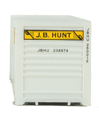 Walthers SceneMaster 53' Singamas Corrugated Side Container - J.B. Hunt - HO Scale