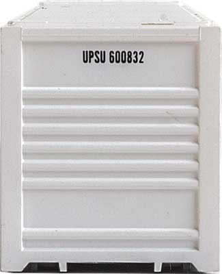 Walthers SceneMaster 53' Singamas Corrugated Side Container - UPS - HO Scale
