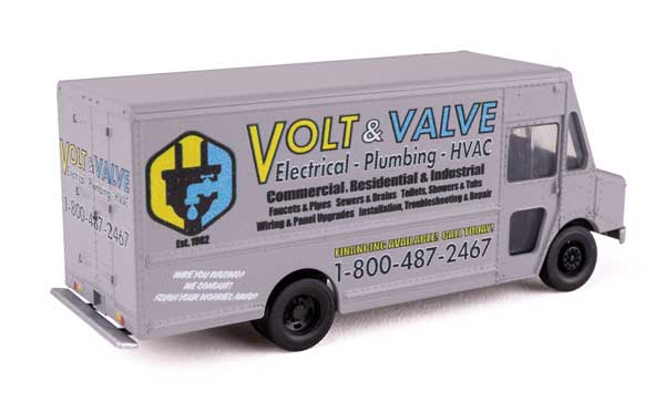 Walthers SceneMaster (949-12118) | Morgan Olson(R) Route Star Van | Volt & Valve | HO Scale