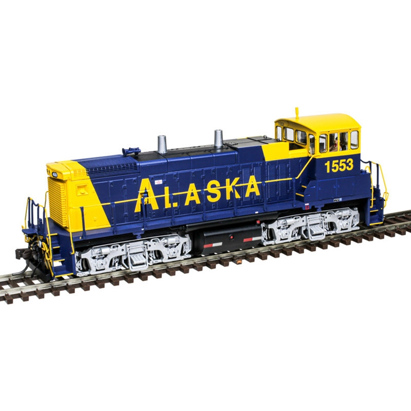 Atlas Master Silver 10004842 EMD MP15DC Alaska Railroad #1553 DC/Silent DCC Ready HO Scale