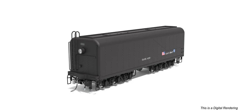 Broadway Limited Imports 10571 DLMX 4219 Auxiliary Water Tender ATSF "Let's Roll" Scheme HO Scale Pre-Order