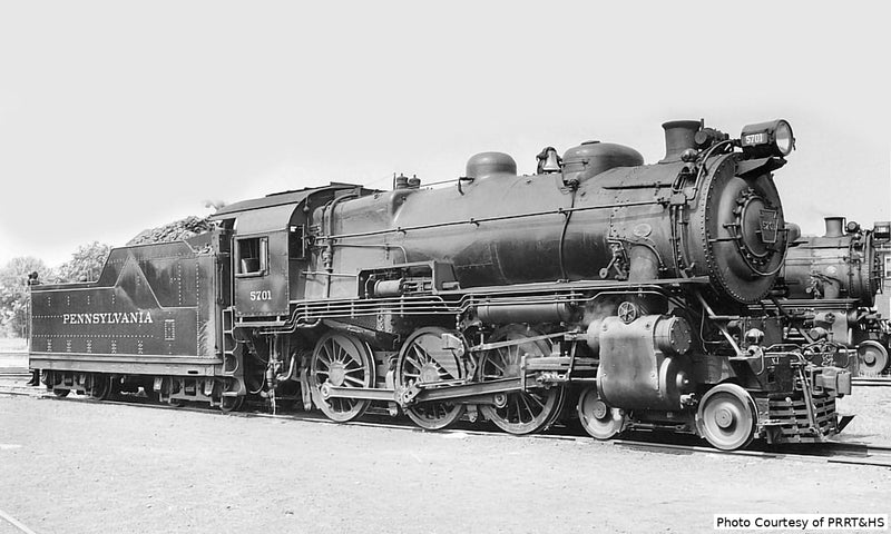Broadway Limited Imports (10627) • PRR G5 4-6-0 #1648 • Post-1940 Appearance • DCC-Ready • Stealth/No Sound • HO Scale (Pre-Order)