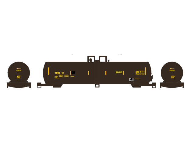 Athearn 50' RTC 20,900 Gallon Tank Car - Transportation Energy TEIX #11 - N Scale (NOS)
