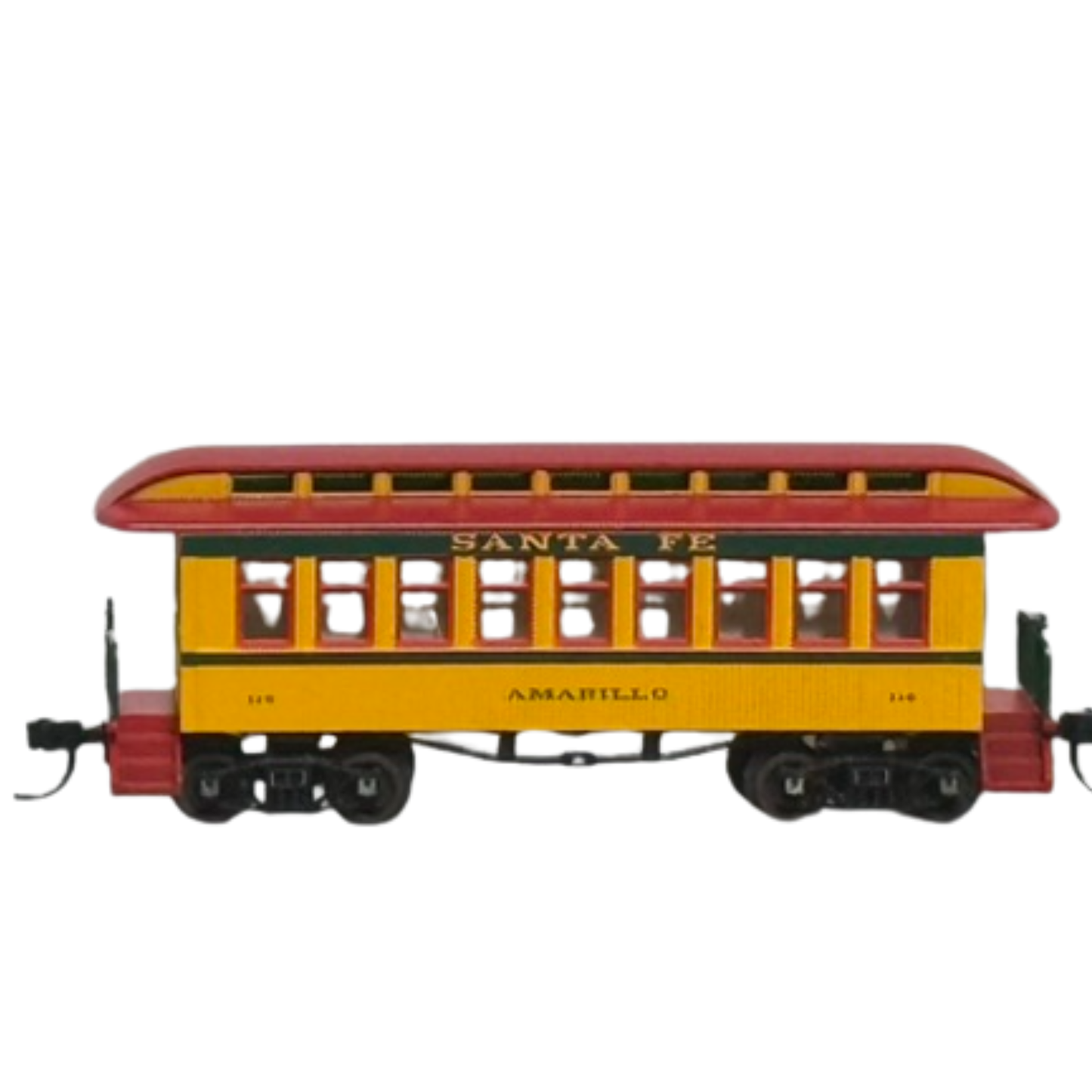 Athearn (11001) Overton Amarillo Coach ATSF N Scale (Pre-Owned)