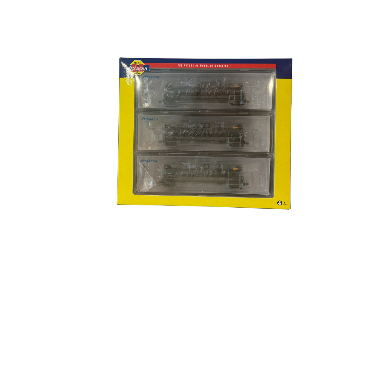 Athearn (15006) • GATX TankTrain • General American GATX • 3 Tank Set • N Scale (Pre-Owned)