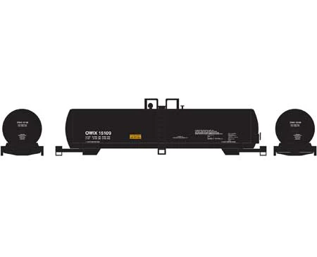 Athearn 50' RTC 20,900 Gallon Tank Car - Old World Transportation LTD OWIX #15109 - N Scale (NOS)