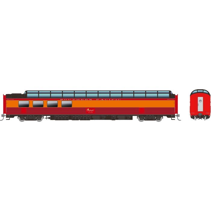 Rapido (175002) SP Dome-Lounge w/ Fluted Slides | Southern Pacific #3605 | HO Scale