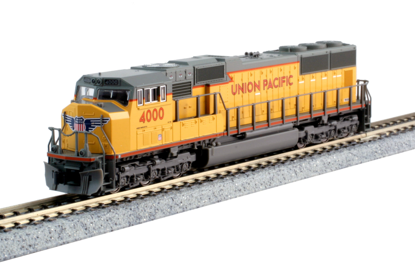 Kato EMD SD70M with Flat Radiators - Union Pacific #4444 - DCC (Non-Sound) - N Scale