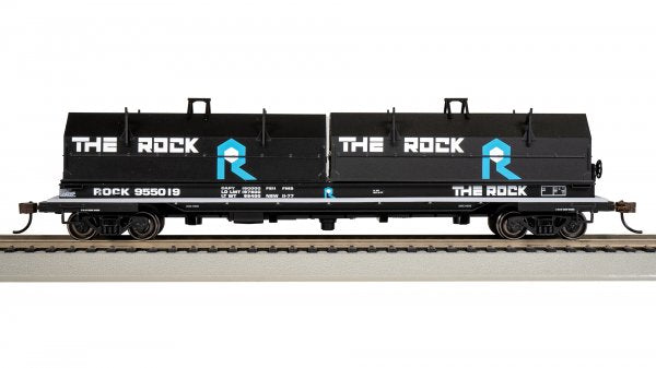 Bachmann Silver Series(R) (71428) | 55' Steel Coil Car / Load | Rock Island #955019 | HO Scale