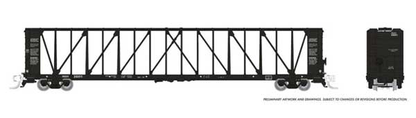 Rapido NSC 73' Centerbeam Flatcar - Mississippi Delta #20040 - N Scale