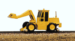 Railway Express Miniatures MOW Vehicles - Swingmaster with Loading Bucket - Kit - N Scale