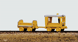 Railway Express Miniatures MOW Vehicles - Heavy Duty Speeder and Crew Car - Kit - N Scale
