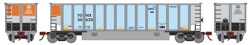 Athearn Bethgon Coalporter w/ Load - Texas Genco II/NRG TGNX #30620 - N Scale (NOS)