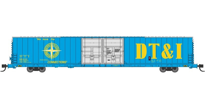 Bluford Shops 86' Auto Parts Boxcar | Detroit Toledo & Ironton DT&I #26145 | N Scale (Pre-Owned)