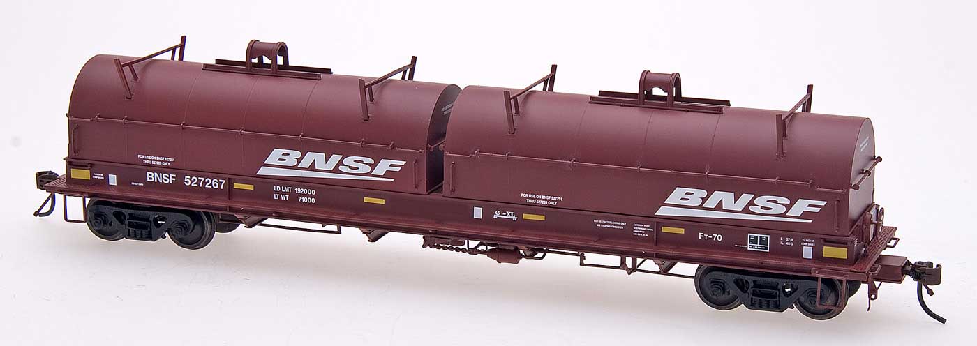 InterMountain, Evans 100 Ton Coil Car, BNSF #527240, HO Scale