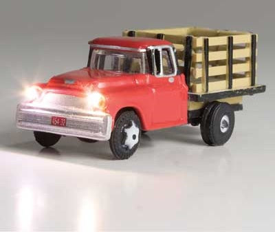 Woodland Scenics, Just Plug(R) Lighted Vehicle, Heavy Hauler, N Scale