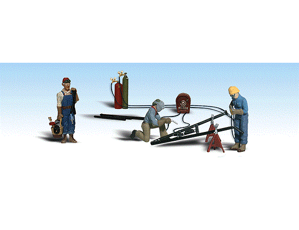 Woodland Scenics Scenic Accents(R) Figures - Welders & Accessories - HO Scale