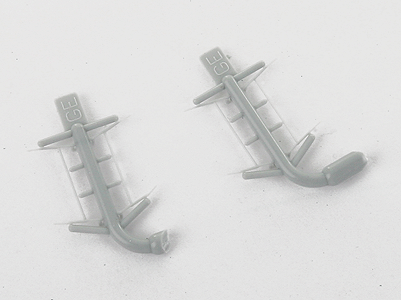 Detail Associates (2317) • Windshield Wipers • GE Standard Cab • Pkg of 4 • HO Scale